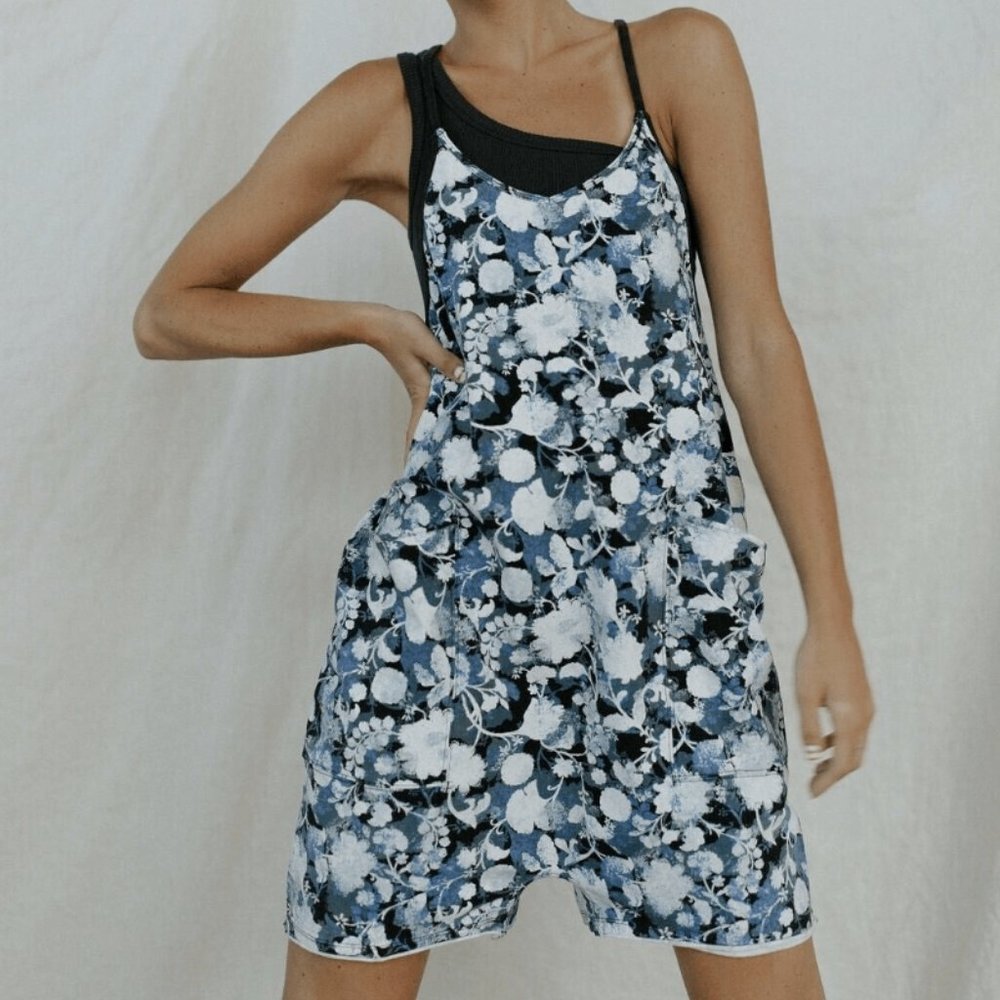 Free People - Movement - Forest Floral Combo - Hot Shot Romper